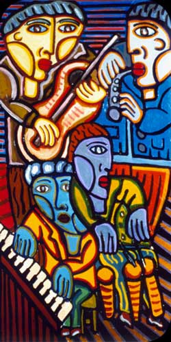 painting by Raymond Raymond