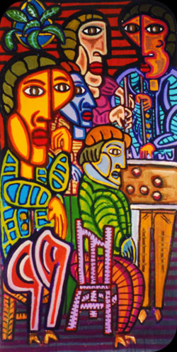 painting by Raymond Raymond