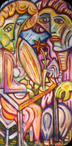 painting by Raymond Raymond